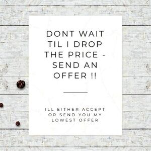 🛍️MAKE ME AN OFFER🛍️